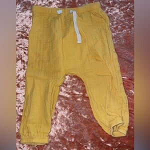 Old Navy Mustard Baby Pants
